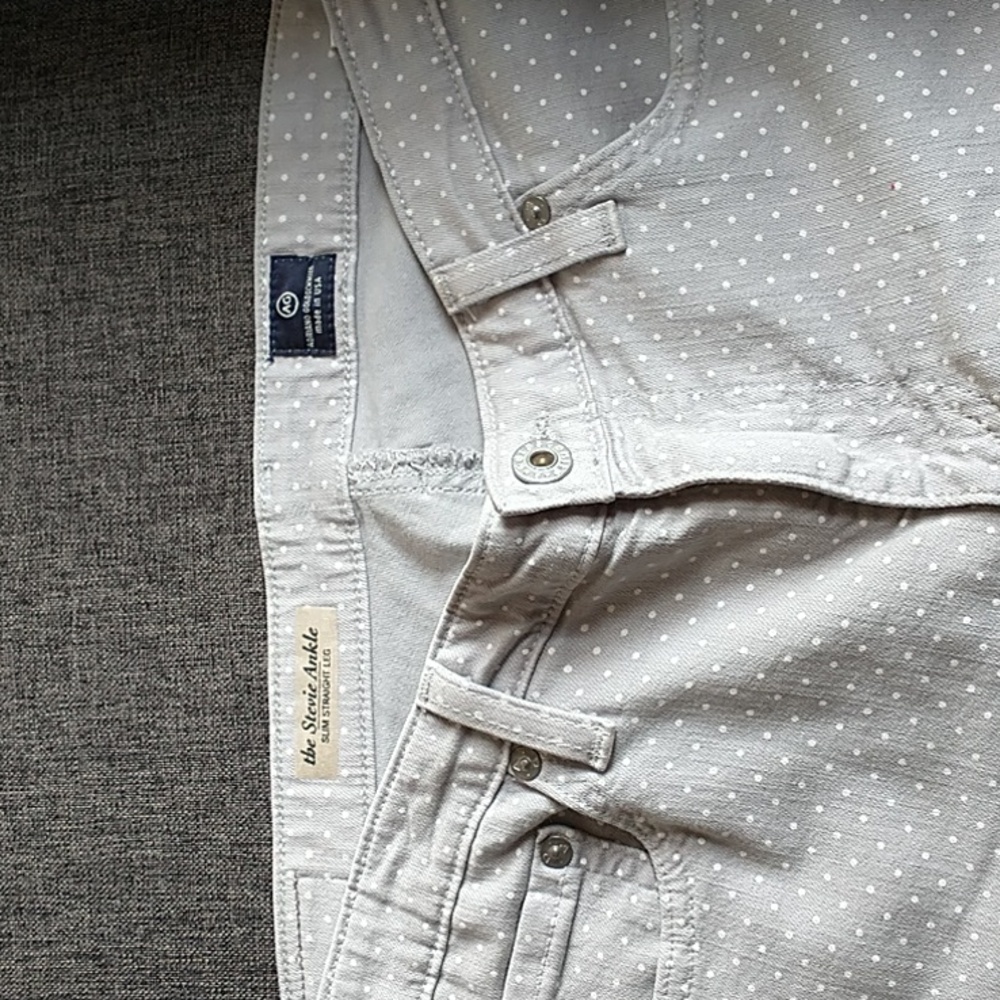 AG brand from Anthropologie polka dot denim - Picture 3 of 5